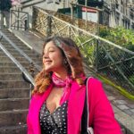 Ritabhari Chakraborty Instagram – Montmartre 💗  Paris! #sacrecoeurbasilica Paris, France