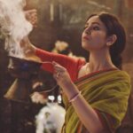 Ritabhari Chakraborty Instagram – I still remember the day @zinia.sen called me to lend my ears to the script of “Bramha Janen Gopon Kommoti”. She did not even tell me she wrote it. My director,Aritra Narrated the film to me and i knew that very moment i wanted to do it. I did not even let him sip his coffee because i did not want him to stop in middle of the narration (That is exactly how invested i was while listening to it). 
We made the film and rest is history! The Box office success, the Indian Panorama selection, Rave reviews and audience’s love towards the film was more than we could ask for. What made it all the more special was breaking the glass ceiling for women who wanted to be priests or break the taboos around it. Till date such stories come to us where a woman got inspired from the film and practiced the rituals with whole heart without feeling ashamed of the fact that they are women. 
I’ll forever be indebted to the entire team for making the film a stepping stone towards change we could only dream to have achieved. @zinia.sen You are my rock – the most honest and original female voice in bengali cinema. @windowsproduction @shibumukherjeeofficial @nanditaroywindows for making it happen! 
@aritra_mukherjee68 you game changer! My fav collaborator – will be on your side always! @samragneebandyopadhyay 
@soham_majumdar_ @soma_banerjee08 @dip.saha78 @madhuja.bhowmick you made this dream possible. 
The names i missed due to the lack of space here my apologies but the entire team of Bramha – each one built the film to be what it was – “Our labour of love”.
