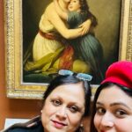 Ritabhari Chakraborty Instagram - Maa, Paris and Art all around ❤️ Missing Papa and Titin. Picture courtesy for all my pics @satarupasanyal Paris, France