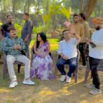 Ritu Singh Instagram - Shooting Time Mumbai Boss With @ritu9170 ji ❤️ #PawanSingh #RituSingh #SatyaBhai #Mumbai #ViralReels #reels