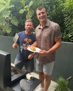 Rob Gronkowski Instagram - Cookin up something special 🤫