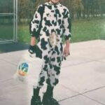 Rob Gronkowski Instagram - Had to recreate my legendary GronCOWski Halloween costume from 18 years ago🐮!!! MOO HAPPY HALLOWEEN!!!