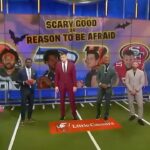 Rob Gronkowski Instagram - Gronk dressed up as Ron Burgundy and nailed the impression 😂🐿️