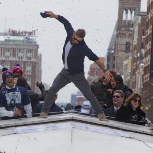 Rob Gronkowski Instagram - 9 years ago today🏆

Any guesses on Tuesday’s episode?????
