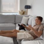 Rob Gronkowski Instagram - My favorite spot to watch football! If I wasn’t at the Big Game, I’d be watching the Big Game on #LovesacStealthTech