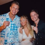Rob Gronkowski Instagram - Happy 2023!! #newyear #palmtreecrew Shoutout to the CameraMan 📷@johanneslovund St. Barthelemy
