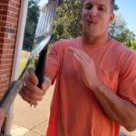 Rob Gronkowski Instagram - How to grill like a Gronk, Exhibit A ⬆️⚔️ Enter to win a chance to grill with me and my bros at Papa G’s house in Florida 🌴 🍗 • The sweeps ends on 10/31 • Enter at the link in my bio, Floridians only ◦ Also every $25 spent using your sprouts account is another entry