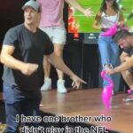 Rob Gronkowski Instagram - There’s still time bro! @gordiegronk 🏉⏱ @resortsworldlv Resorts World Las Vegas
