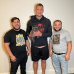 Rob Gronkowski Instagram - #tbt to the day my life changed. @frenchies2flawless hooked me up with @ralphiegronkowski and man what a good doggy he is! Thanks so much, I ❤️ my Ralphie! #frenchie #goodboy