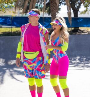 Rob Gronkowski Instagram - Ken and Barbie say Happy Halloween!!💞🛼🎃 
.
📷 @danette_and