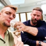 Rob Gronkowski Instagram - The Bounty man is back baby! This time I got myself a wingman s/o to @edelman11 🍗 👆 link in bio to watch what went down w/ @bountypapertowels! #BountyIsYourWingman #BountyPartner