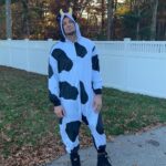 Rob Gronkowski Instagram - Had to recreate my legendary GronCOWski Halloween costume from 18 years ago🐮!!! MOO HAPPY HALLOWEEN!!!