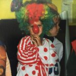 Rob Gronkowski Instagram - Rob Clownkowski, clowning all his teachers back in the day. Happy #halloween kids!!