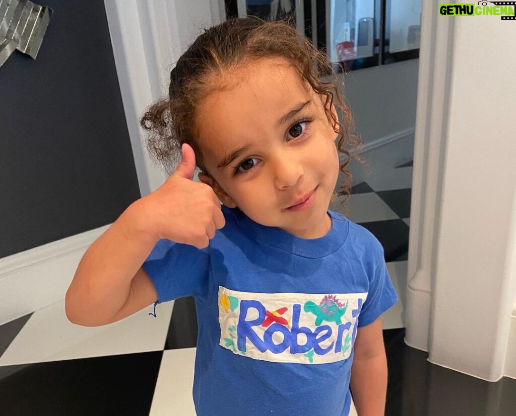 Rob Kardashian Instagram - She found Robert’s shirt when Robert was just a child. 🤪🤪