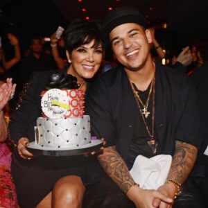 Rob Kardashian Instagram - Happy birthday @krisjenner ❤️🎂❤️