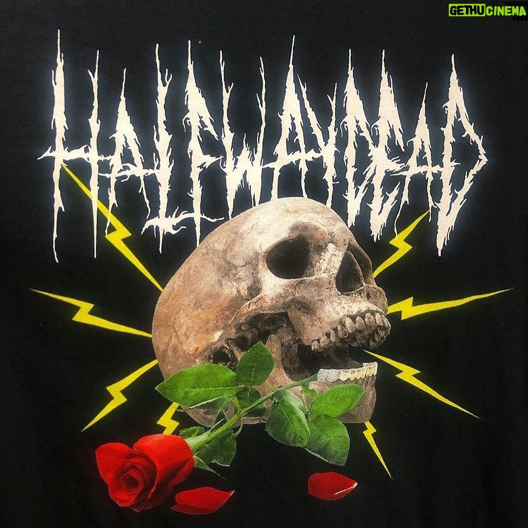Rob Kardashian Instagram - New colors of HWD graphics tees & other new items tmrw 9am HALFWAYDEAD.com
