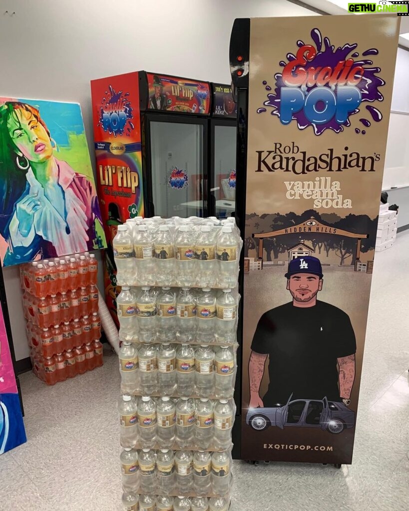 Rob Kardashian Instagram - My own @exoticpop coming soon!! They say it’s twice as good as Canada Dry vanilla cream.. 🔥🔥🔥🤪🤪😈😈🤞🤞