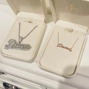 Rob Kardashian Instagram - Thank You so much @justdesijewelry @desikraiem for making matching Dream pieces!! 🙏🙏 🥰🥰🥰💙💙