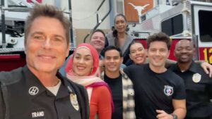 Rob Lowe Instagram - The 126 is BACK, baby!!! Season 5 here we go 👏 #911LoneStar