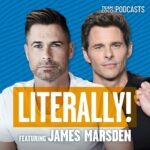 Rob Lowe Instagram - Today on #Literally, James Marsden joins Rob to discuss what it was like for each of them to play JFK, James’s experience on The D Train, and how James showed off his shadow side on #JuryDuty. Listen at the link in bio!
