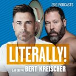 Rob Lowe Instagram - Today on #Literally, Bert Kreischer joins Rob to discuss the economics of being a road comic, the most fun time to be in Hollywood, and how Bert workshopped his famous “Machine” story that led to his new movie. Listen at the link in bio!