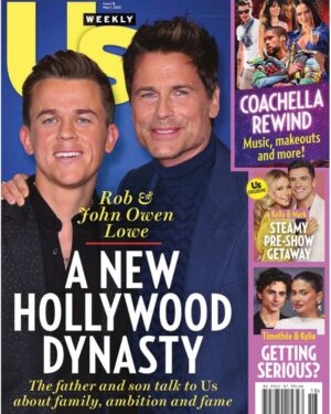 Rob Lowe Instagram - Early Father’s Day gift from @usweekly. On stands now! Thank you 🙏🏼