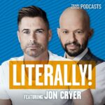 Rob Lowe Instagram - Today on #Literally Jon Cryer joins Rob to discuss the Brat Pack days, auditioning for #StElmosFire, working with Charlie Sheen on #TwoandaHalfMen, and more. Listen at the link in bio.