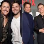 Rob Lowe Instagram - Who’s the more #Unstable duo? 🤔 @tomsandoval1 / @twschwa or me / @johnnylowe #Unstable #VanderpumpRules