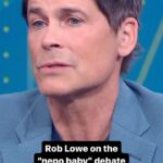 Rob Lowe Instagram - @roblowe, who stars in #Unstable with his son, @johnnylowe, weighs in on the “nepo baby” debate: “I’m all about it.” “My take on it is: I’m glad people are following in everybody’s footsteps or we wouldn’t have Jeff Bridges or … Jane Fonda, the list goes on.” #RobLowe #JohnnyLowe #NepoBaby #Debate