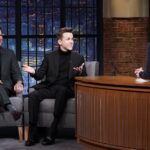 Rob Lowe Instagram - Tonight! @johnnylowe & I sit down with @latenightseth to talk all things #Unstable, including our relationship. Tune in & then watch #Unstable on @netflix.