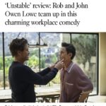 Rob Lowe Instagram - Be the first to watch it…. #Unstable drops tonight at midnight on @netflix. Thank you @latimes!