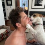 Rob Lowe Instagram – Here is Daisy, with her morning check in. Great way to wake up!