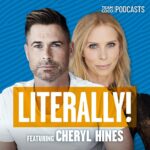 Rob Lowe Instagram - Today on #Literally Cheryl Hines joins Rob to discuss the final season of #CurbYourEnthusiasm, Larry David’s run-in with Elmo, Cheryl’s mom’s birthday at Thunder Down Under, and more. Listen at the link in bio.