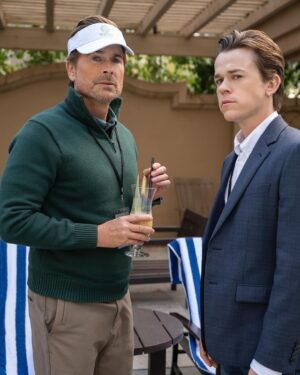 Rob Lowe Instagram - The Dragons rocking their preppy fits. #NextOnNetflix #Unstable