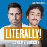 Rob Lowe Instagram - Today on #Literally, Ramy Youssef joins Rob to discuss stand-up after lockdown, why Ramy could only watch 7 minutes of #Dahmer, and they both weigh in on the problems with awards shows. Listen at the link in bio!