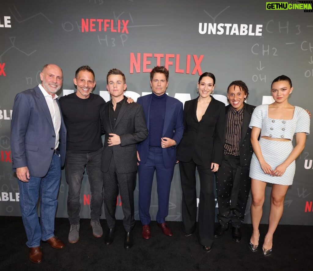 Rob Lowe Instagram - What a night! Thanks to everyone who came out for the #Unstable premiere. Out on @netflix in 1 week! 3.30.23