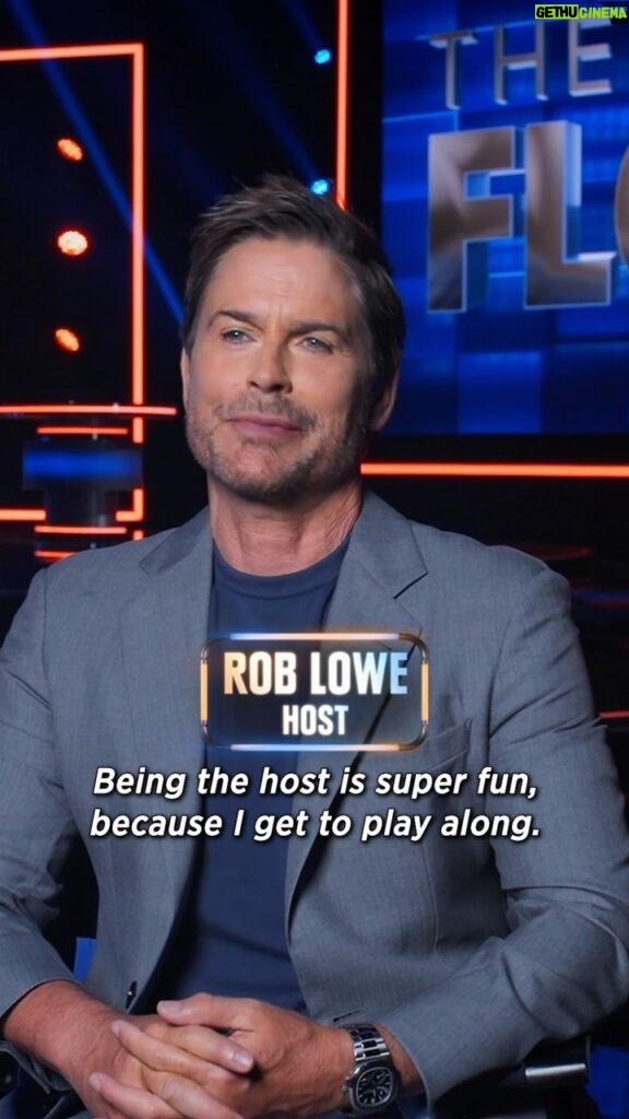 Rob Lowe Instagram - I’m thinking maybe I should compete next year? Play along with new episodes of #TheFloor Tuesdays on @foxtv, next day on @hulu!