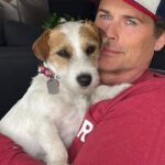 Rob Lowe Instagram - Happy 60th Birthday to our favorite Dog Dad/Podcast host! 🐶 🎙️