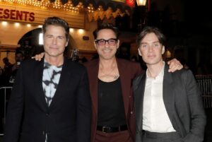 Rob Lowe Instagram - What an honor to be a part of this night. Congratulations @robertdowneyjr! #SBIFF