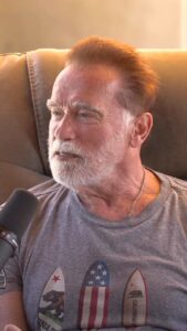 Rob Lowe Instagram - Arnold Schwarzenegger was told he was too ripped to be a movie star. Part 2 of his latest episode of #Literally with @roblowe just dropped. Listen at the link in bio.