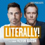 Rob Lowe Instagram – Today on #Literally Kevin Bacon joins Rob to discuss Kevin’s experience playing onstage with Billy Joel at the Garden, how he came to own a farm in the 1980s, Clint Eastwood memories, and more. Listen at the link in bio.