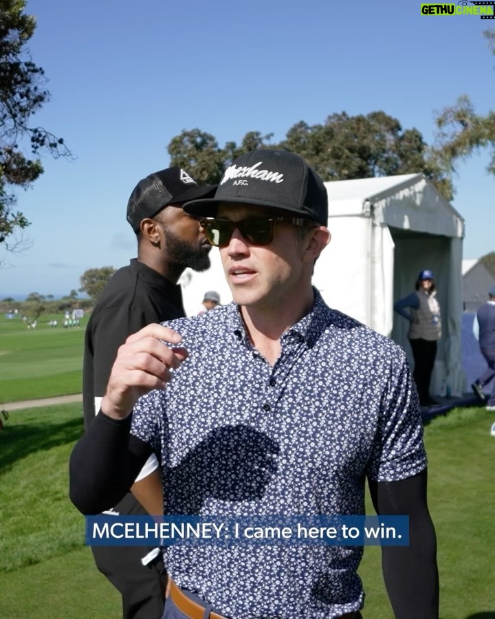 Rob McElhenney Instagram - No one had more fun at the @FarmersInsOpen pro-am than @RobMcElhenney and @Max.Homa 😂 Farmers Insurance Open