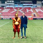 Rob McElhenney Instagram – Great visit to Wrexham today with @vancityreynolds. But we gotta work on the lighting at that stadium. @wrexham_afc