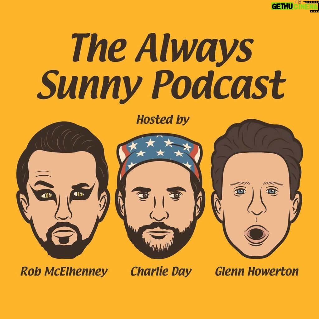 Rob McElhenney Instagram - Pretty clear I guess. Don’t really need a caption. @thesunnypodcast links in bio