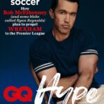 Rob McElhenney Instagram - Thanks @britishgq!! Being a quarterly gentleman is such an honor. I’ve always thought of myself as more of an annual or (at best) bi-annual gentleman so this is a wonderful surprise. Link to story in bio. *fyi I didn’t call it ‘soccer’, the Brit writer did so please don’t stab me thanx 📸 by: @austinhargave Words: @Benallenwf (Twitter) Styling: #EvanSimonitsch Grooming: hair_by_abbyroll, @misscherrymakeup