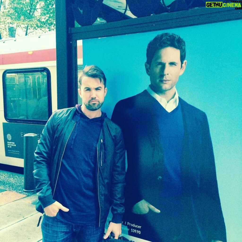 Rob McElhenney Instagram - Flashback to finding this blue steel bitch at a bus stop. #bluesteel Philadelphia, Pennsylvania