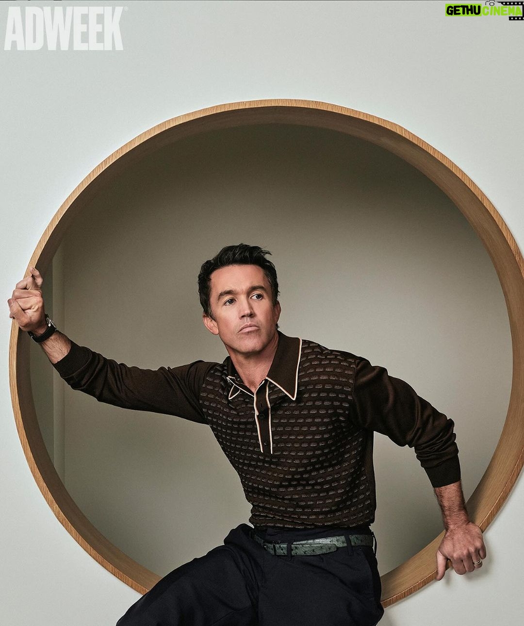 Rob McElhenney Instagram - @robmcelhenney, ADWEEK’s 2024 Media Visionary, has added to a growing roster of buzzy projects in recent years. This includes creating the Emmy-winning @wrexhamfx alongside @vancityreynolds, as well as working on his other shows, @alwayssunnyfxx (which also has a successful podcast) and @mythicquest. He’s also founded companies, including @fourwallsthebetterbrown with Always Sunny collaborators @glennhowerton and @charlie_day , and tech company Adim. In addition, he’s part of a $218 million investment in @f1. But to do everything “better,” he’s finally putting all his projects under one roof. The actor and entrepreneur is launching More Better Industries, a media conglomerate encompassing a full ecosystem of entertainment and creative services. Tap the link in bio to read more about McElhenney and More Better Industries in our latest cover story by Bill Bradley. Photographed by @philipcheungphoto Hair by @hairbyabbyroll Styling by @ilariaurbinati Grooming by @theadorable1