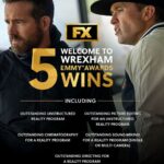 Rob McElhenney Instagram - Congratulations to the entire team on winning 5 EMMYS for #welcometowrexham! It has been an honor to be able to tell this story. And to the Always Sunny gang, there’s still hope for next season! 🏆 Los Angeles, California