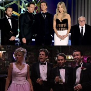 Rob McElhenney Instagram - Congratulations to the entire team on winning 5 EMMYS for #welcometowrexham! It has been an honor to be able to tell this story. And to the Always Sunny gang, there’s still hope for next season! 🏆