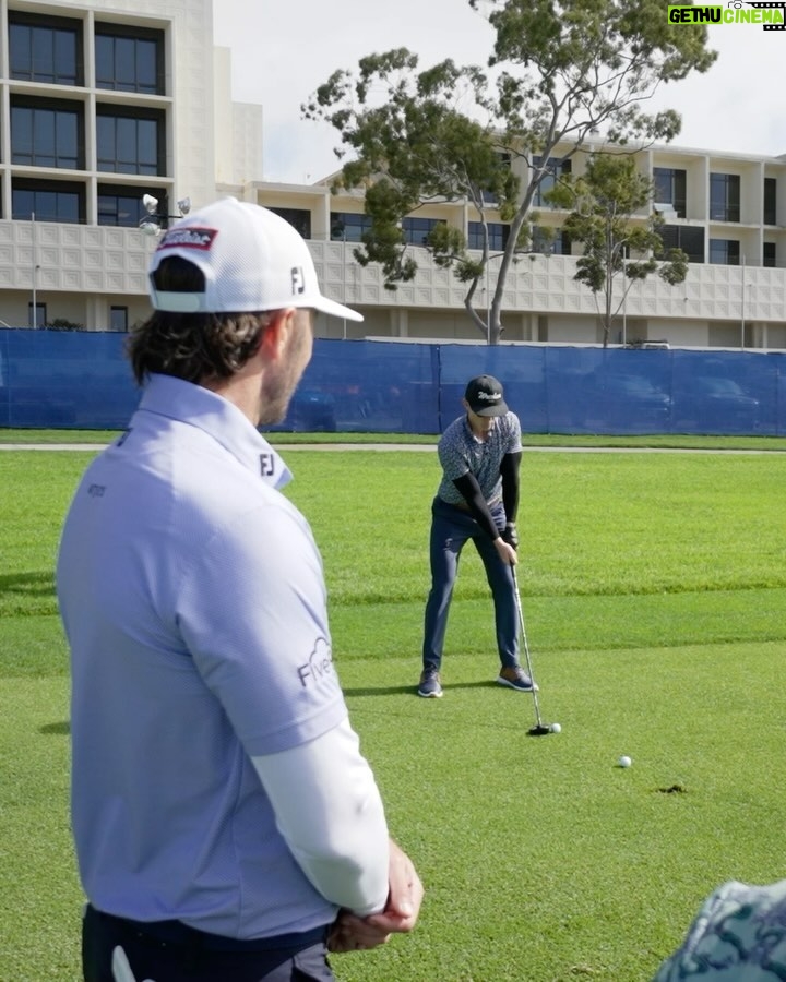 Rob McElhenney Instagram - No one had more fun at the @FarmersInsOpen pro-am than @RobMcElhenney and @Max.Homa 😂 Farmers Insurance Open